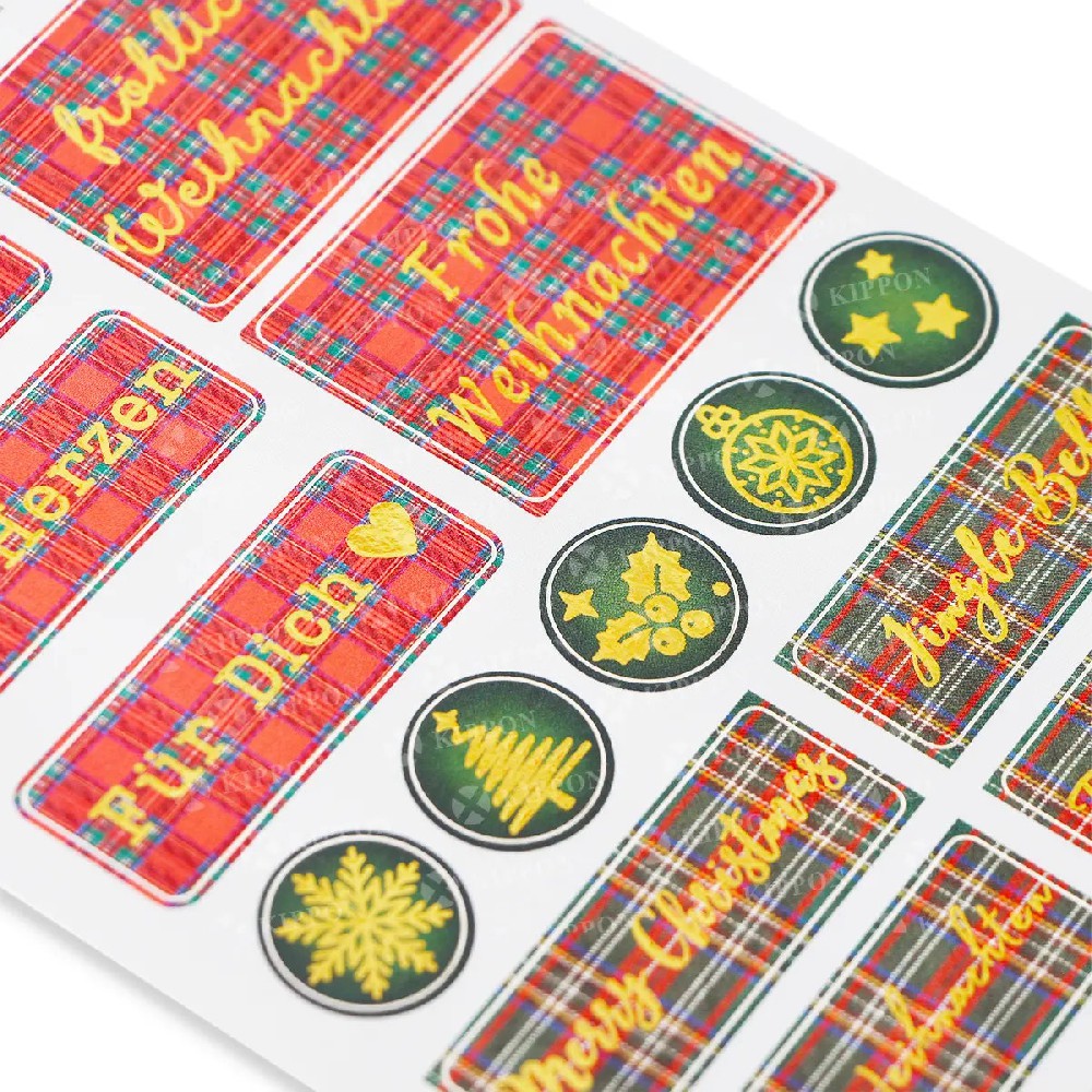 Cartoon die cut stickers